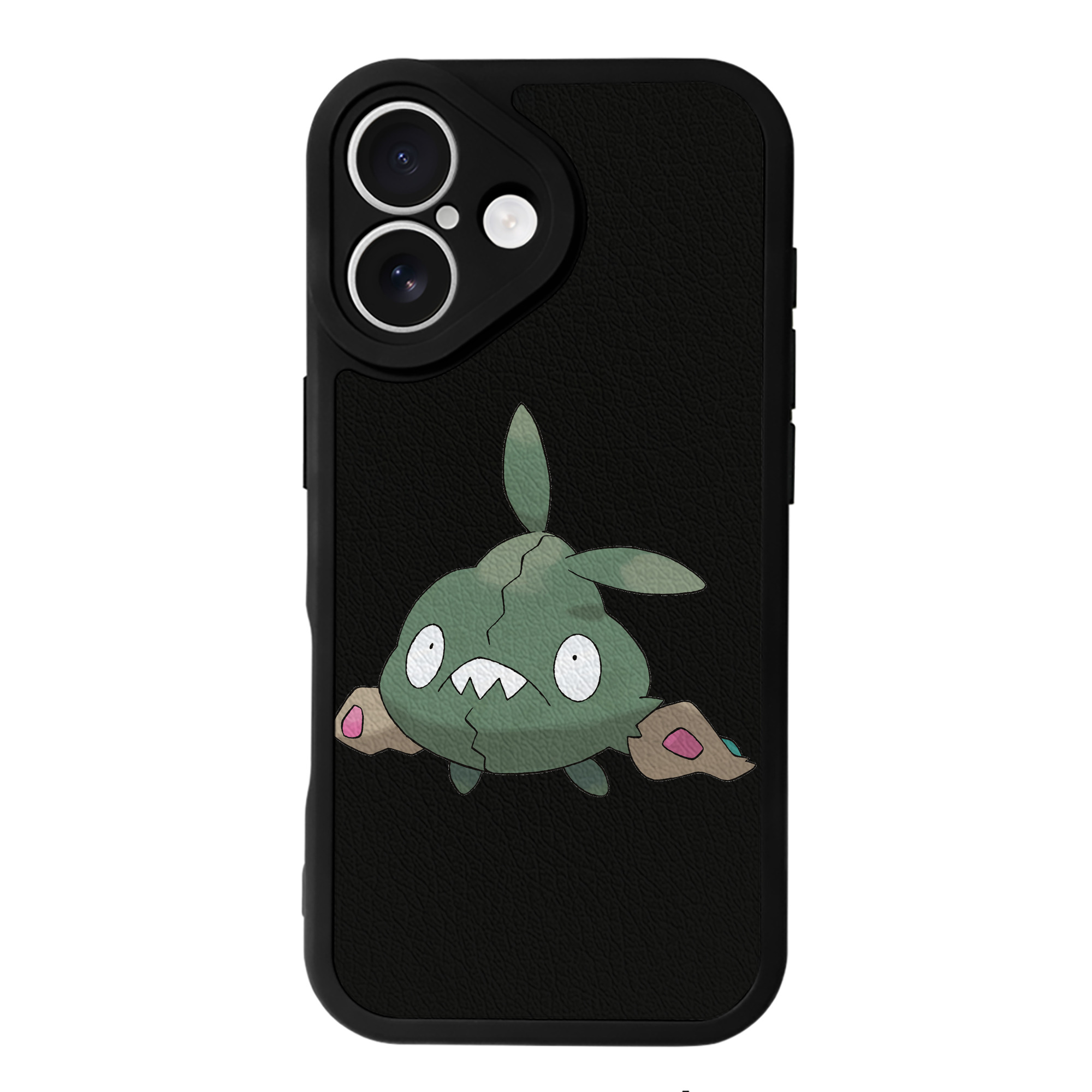 （画像用） ポケットモンスター Pokémon 【iPhone 16シリーズ対応】シリコンスマホケース（レザー調） 材質：シリコン